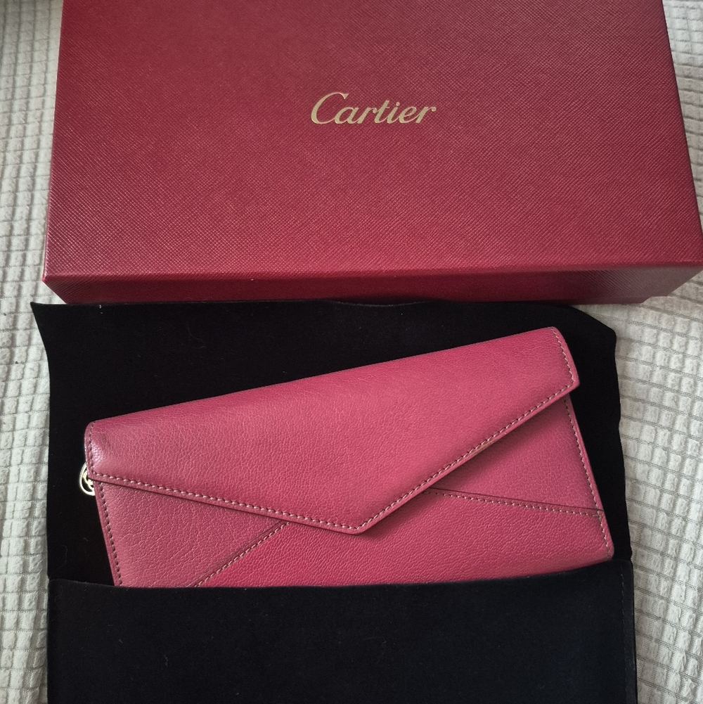 Cartier Envelope Leather Wallet - Picture 4 of 16